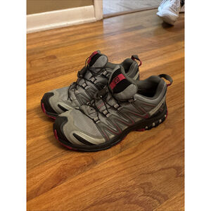GUC WOMEN’S SALOMON GORETEX XA PRO 3D SNEAKERS SHOES SIZE 7.5 US 39 1/3 EU